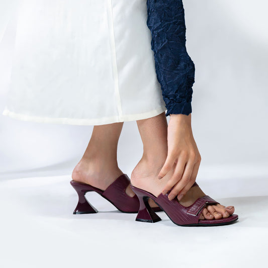 Subra Heel - Plum